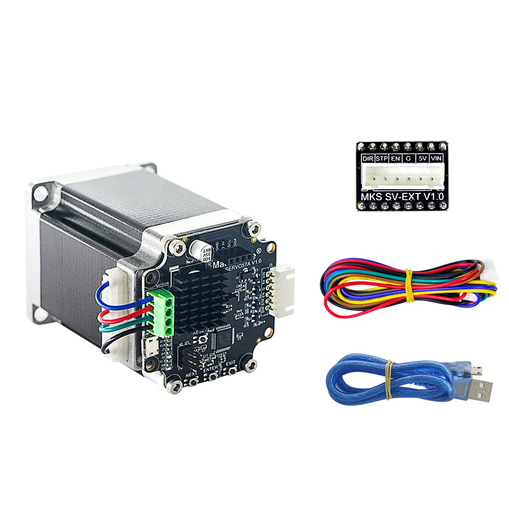 3D печать замкнутый контур Серводвигатель NEMA23 MKS SERVO57A, который предотвращает потерю шагов для DIY Reprap 3D принтера