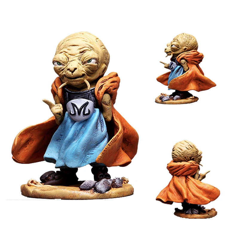 

10cm New Dragon Ball Z DBZ Super Saiyan 3 Buu Babidi GK Resin Statue Action Figure Toy Collection Model Brinquedos Figurals Gift