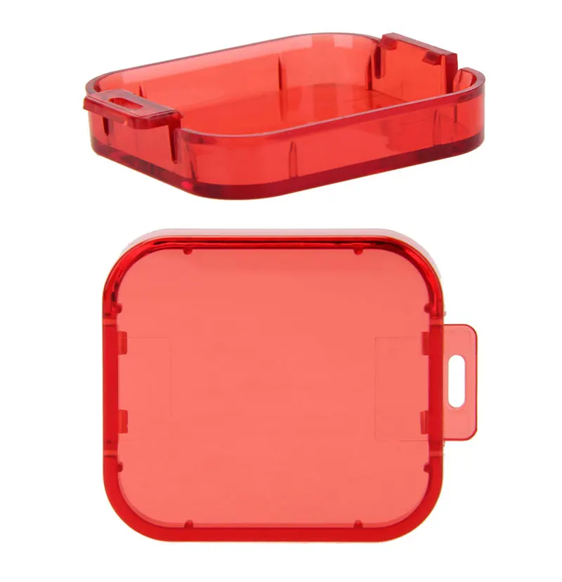 Diving Filter Original Waterproof Lens Cap Yellow Red Purple Gray Dive Filter For Go pro Hero 5 6 Black Accessories (7)