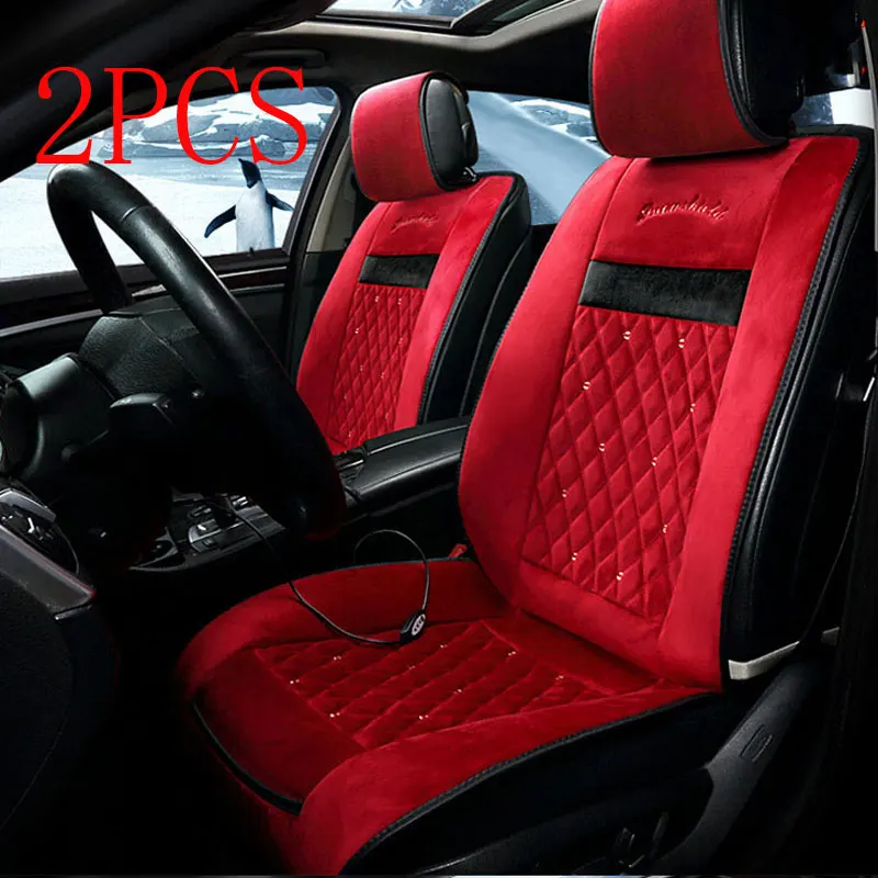 Автомобильный чехол для сиденья, подушка, аксессуары для audi 80 A1 a3 8l 8p 8v sportback sedan berline a4 b5 b6 b7 avant b8 b9 - Название цвета: red 2 pieces