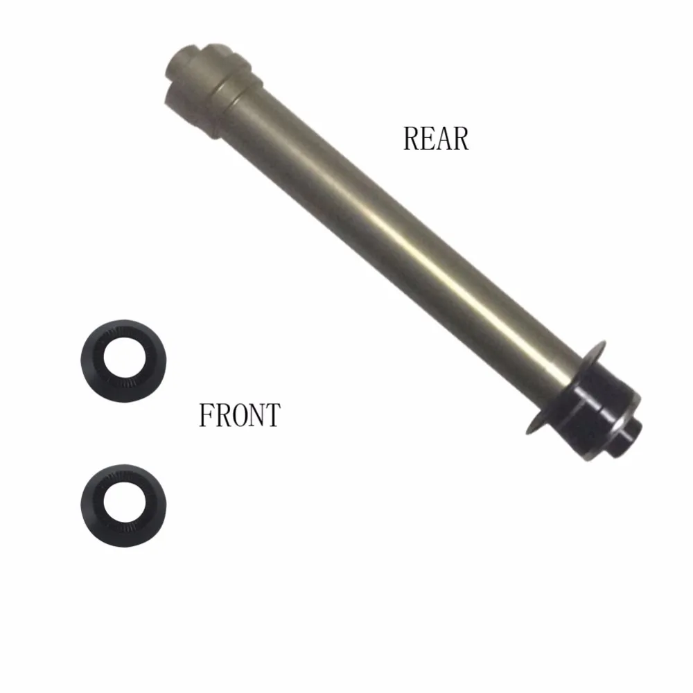 

Converting Axle with End Cap/Side Cap for NOVATEC D412SB Rear Hub, QR/15MM Adaptors/Adapters for NOVATEC D411SB Front Hub,