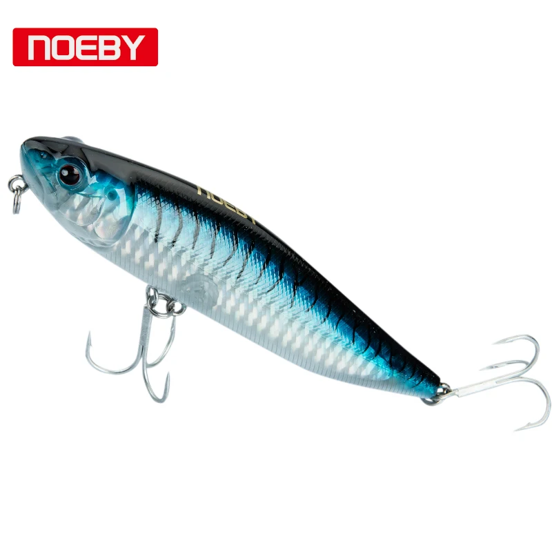 

Noeby Sinking Pencil Lure Fishing Bait 115mm 25.5g Plastic Hard Bait Lure for Trolling