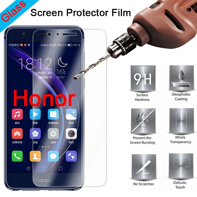

Smartphone Screen Protecor for Honor 7A 5.45" 5.7" 6A 5A 4A Phone Film Protective Tempered Glass for Huawei Honor 8A Pro 7C Film