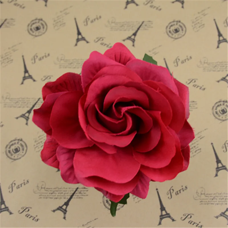 20pcs-lot-10cm-Big-Silk-Blooming-Roses-Artificial-Flower-Head-For-Wedding-Decoration-DIY-Wreath-Gift (2)