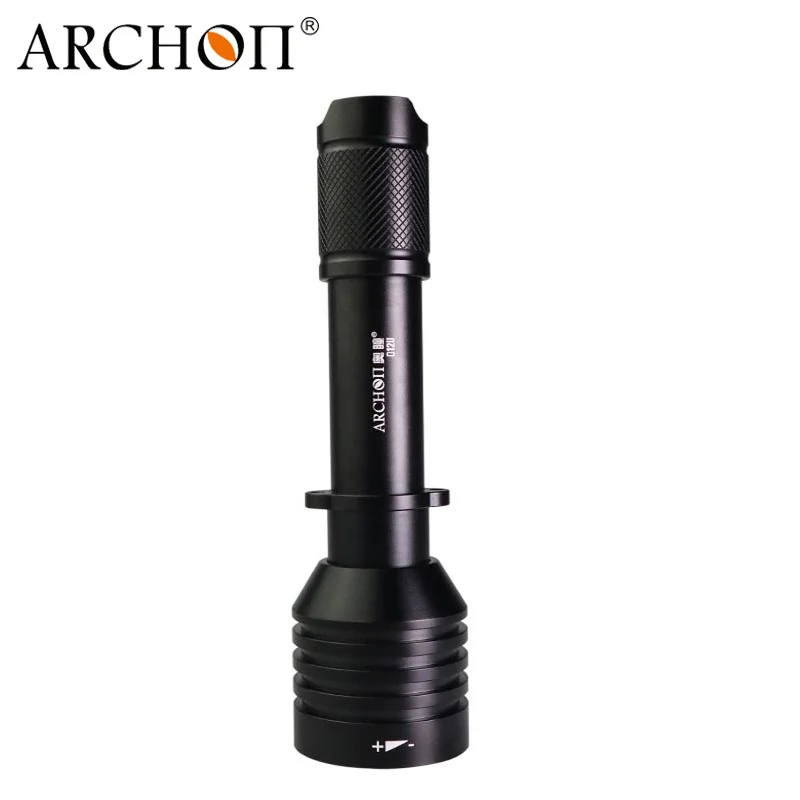 ARCHON D12U 1200lm Дайвинг освещение фонарик 18650 литий ионный аккумулятор выносливость 240
