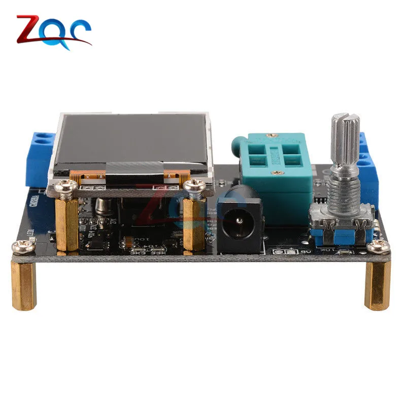 LCD GM328A Transistor Diode Capacitance Resistor Tester ESR Frequency Meter PWM Square Wave Signal Generator SMT NPN PNP Meter 6