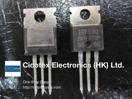 

10 шт./лот IRF530PBF TO220AB MOSFET N-CH 100V 14A TO-220AB