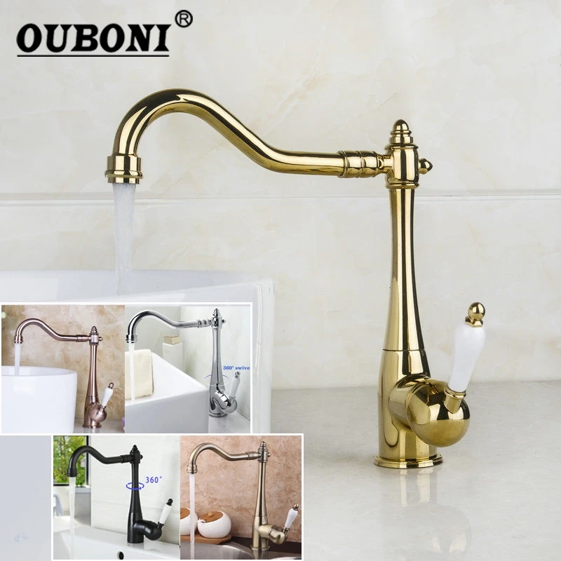 ouboni-solid-brass-360-swivel-golden-kitchen-faucets-rotate-black-orb-deck-mount-mixer-tap-bathroom-water-basin-mixer-tap-faucet