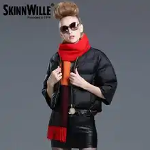 New 2015 Women O-Neck Short Jackets Fashion Winter Coat Women Lightweight Thicken Wadded Parkas Outerwear H5938