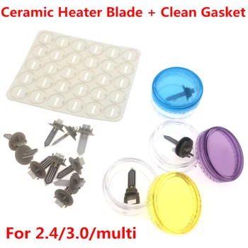 

New Vape Vapor Accessories Replacement Ceramic Heater Blade Clean Gasket for iqos 2.4/2.4Plus /3.0/multi