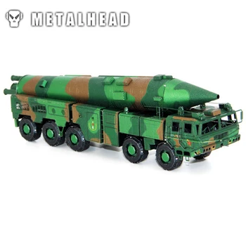 

Dongfeng missile -color 3D Metal Kits Model Puzzle DIY Collection Birthday Gift Jigsaw Kids Adult Manual Car Articles Toys Model
