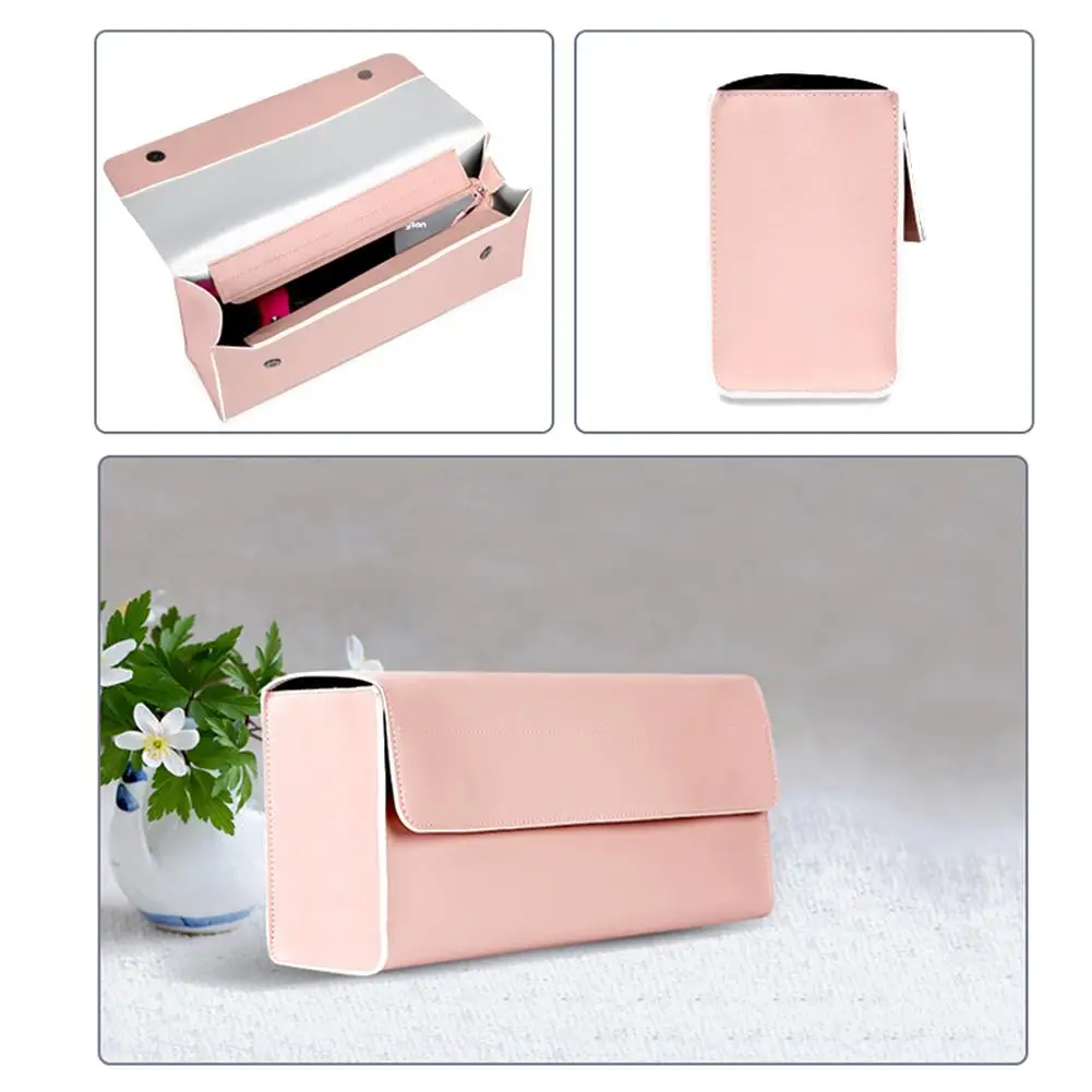 Portable Storage Case For Dyson Supersonic Hair Dryer Double-Sided Finishing Accessories Travel Home PU Leather Storage Bag#CW