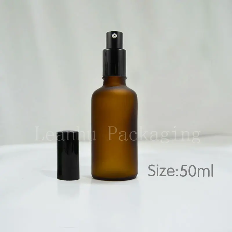 50ml Fine mist spray bottle wholesale perfume bottles of imported brown