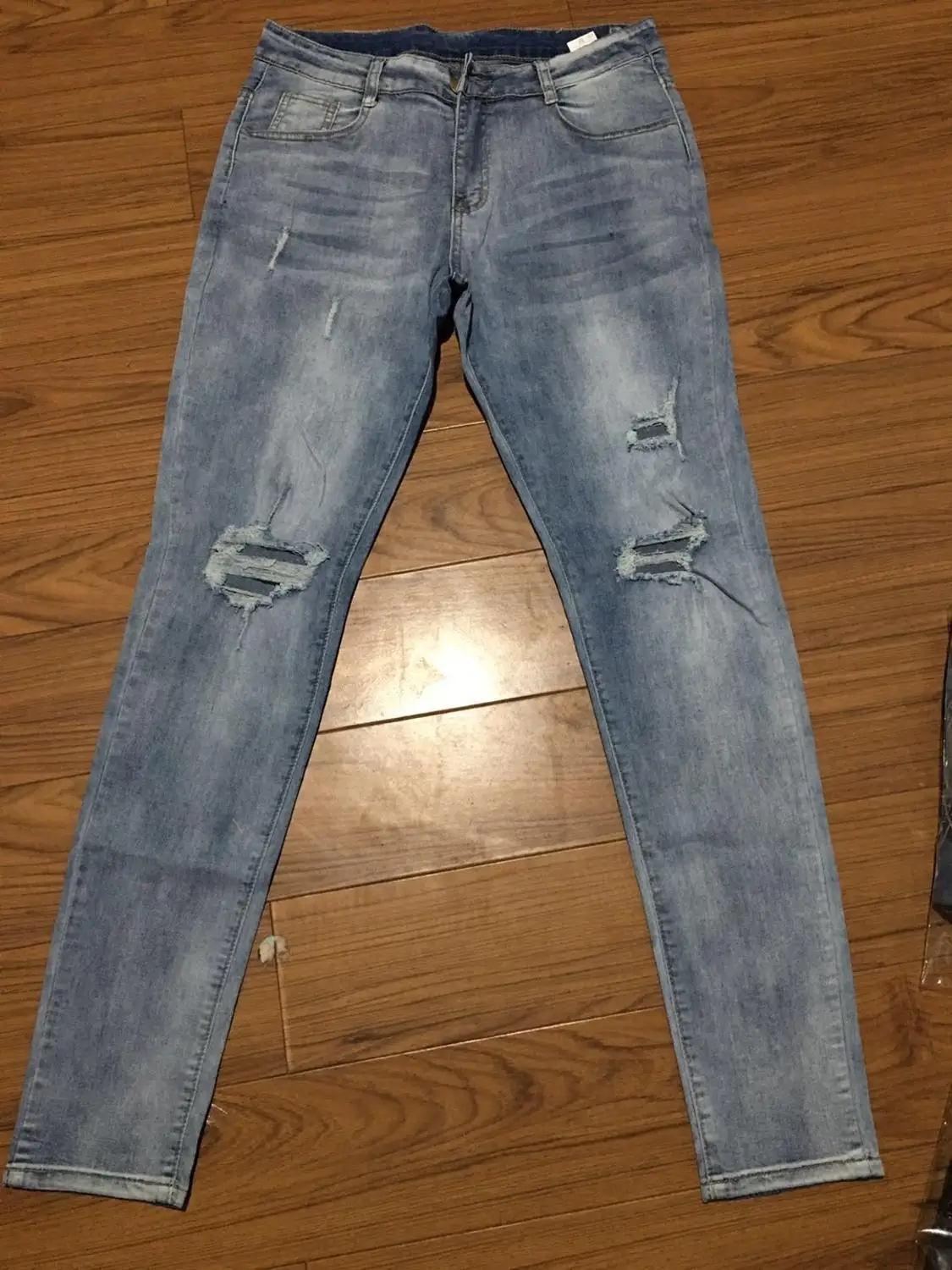 Distressed Skinny Streetwear Jeans 4