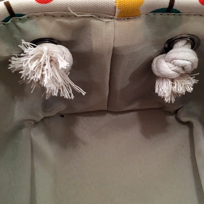 Owl Thicken Linen Canvas Cosmetic Storage Box Desktop Basket Key Toys Clothing Socks Articles Organizer Sundries Container