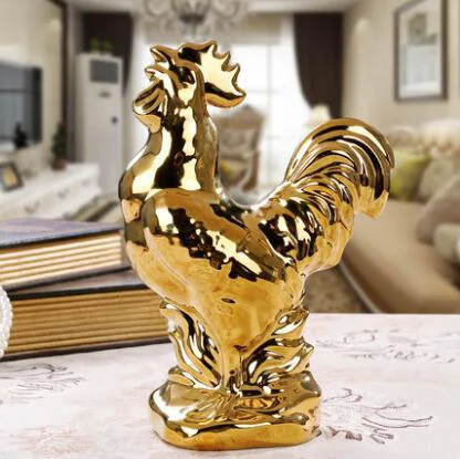 Современный керамический орнамент в виде животных Лебедь, статуэтки куриного дерева, украшения для домашней гостиной, ТВ-шкафа, предметы интерьера, свадебные подарки - Цвет: style14