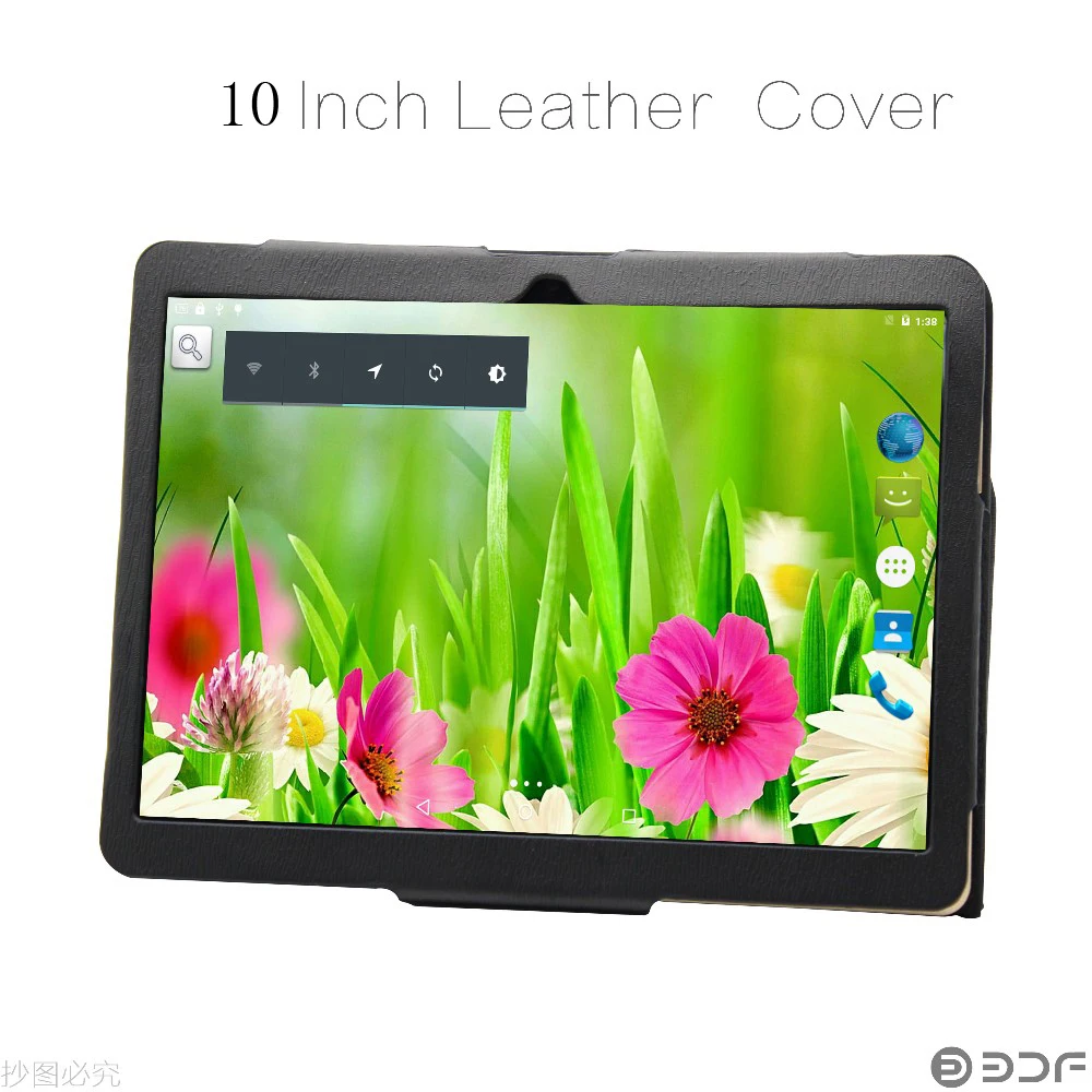 The Protective Shell Leather Cover Case for 10 inch tablets Pc Use