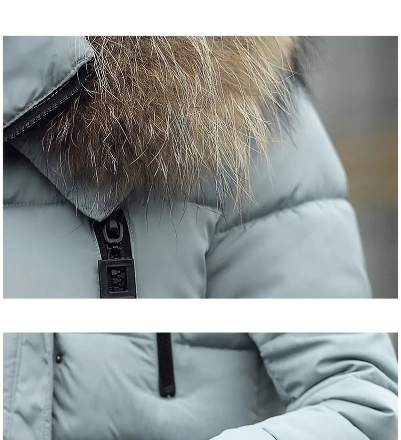 Winter jacket women female jacket Woman Coat womens down parka femme Slim Straight Thick Turtleneck Cotton Long Overcoat 1 (13)