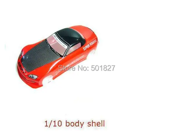 YUKALA 038R 2pcs/lot 1/10 radio control car PVC painted