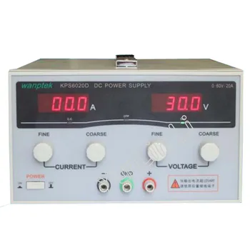 

New High-Power Switch DC Adjustable Precision Digital Power Supply 60V 20A with US/EU/AU Plug
