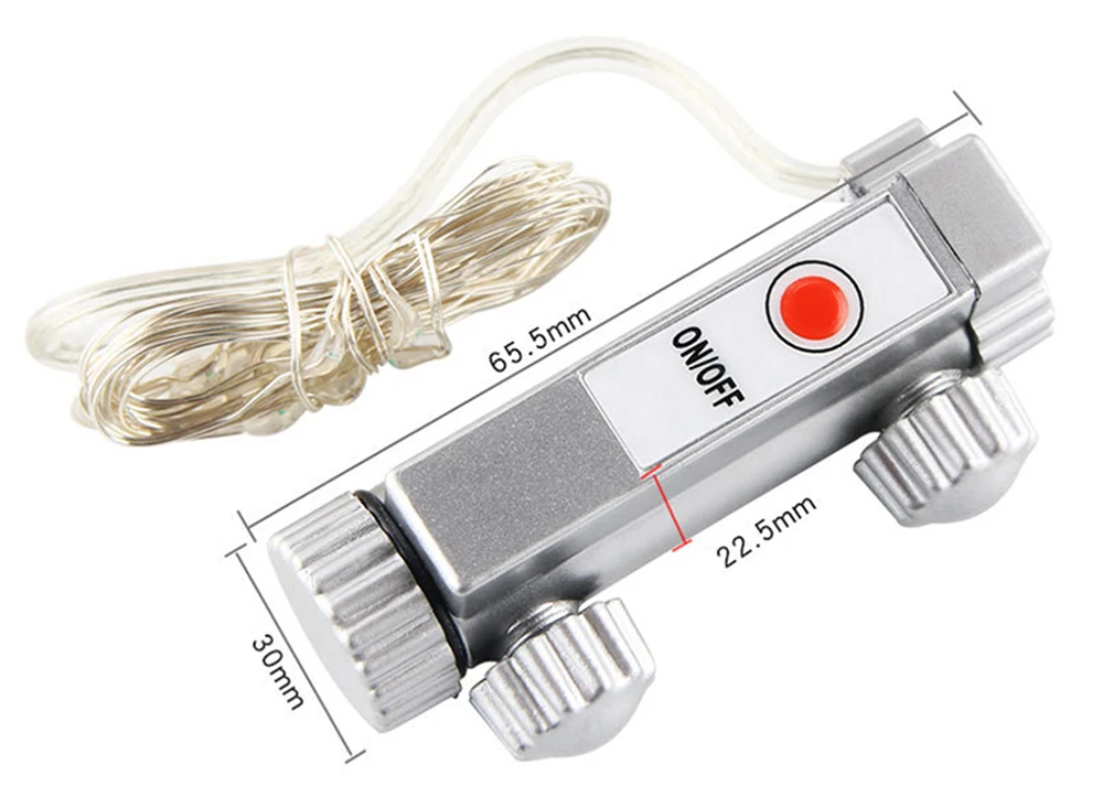 Clearance Waterproof 20LED bicycle spoke light 6 color string night riding decorative lights safety warning lights bicycle accessories 3