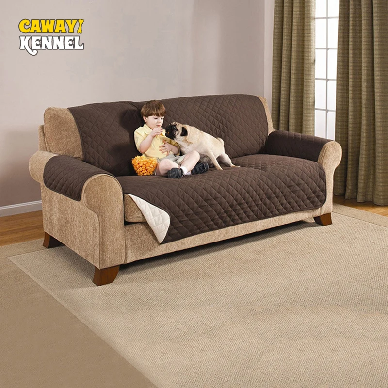  CAWAYI KENNEL Polyester Anti-grab Pet Dog Cat Sofa Couch Covers Pet Dog Cushion Mat Sofa Chair Slipcover Couch Protector D1400