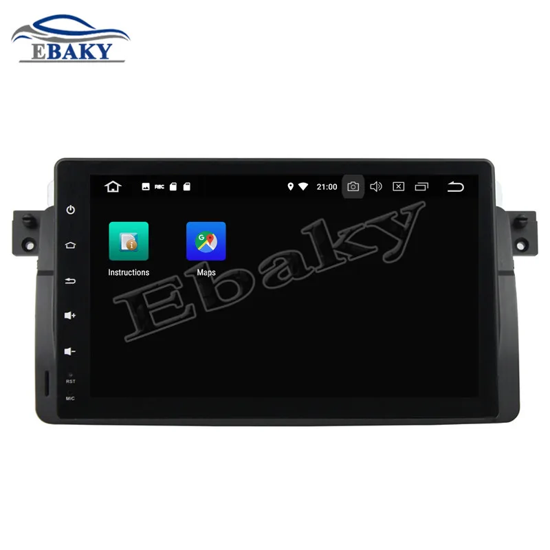 Perfect NaviTopia 9inch 4GB RAM 64GB ROM Octa Core Android 9.0 Car DVD Radio for BMW E46/M3(1998-2005) with GPS/WIFI/Bluetooth 3