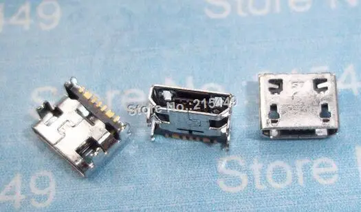 10 шт. порт зарядного устройства Micro USB док разъем для samsung I9128 I739 I759 S6810 S5300