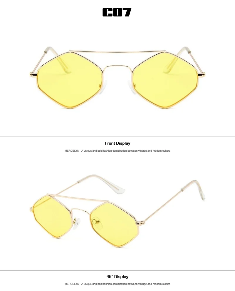 Designer Sunglasses Women Luxury Sun Glasses Diamond Rhombus Metal Frame Retro Unisex Men Fashion Eyewear big round sunglasses