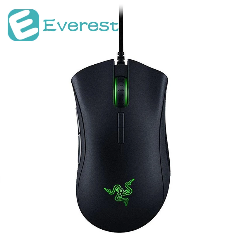 Kopen Razer DeathAdder Elite Bedrade Gaming Muis CHS Verpakking 16000 dpi pc gamer Mechanische Muis voor Laptop Notebook Computer Muizen