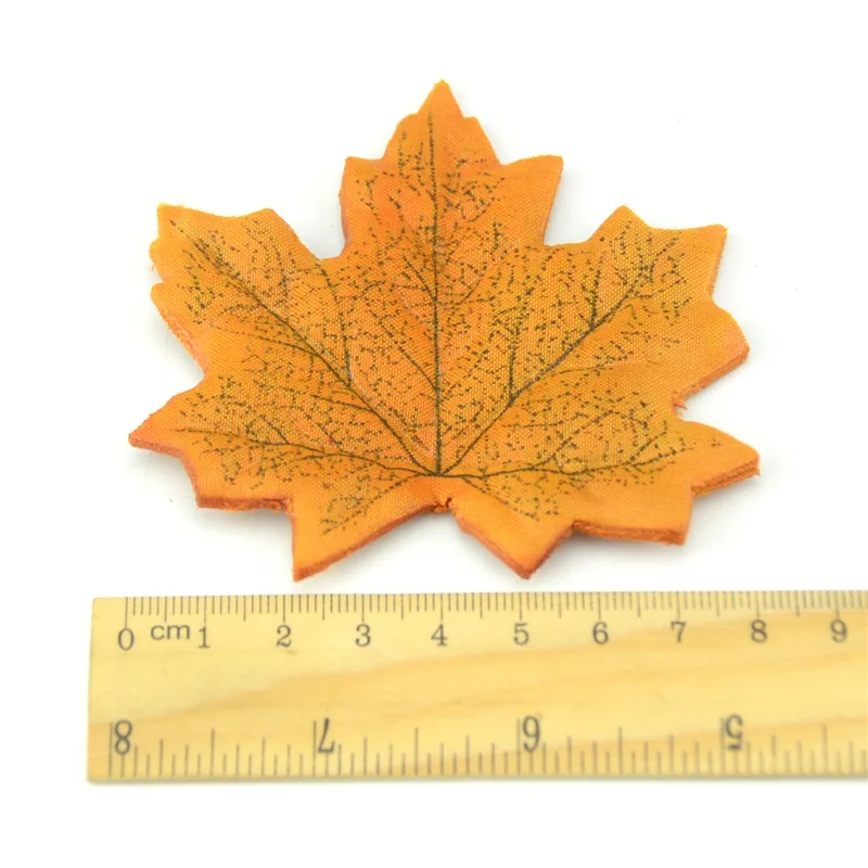 100 шт. кленовые листья из искусственного шелка|silk maple leaves|fake flowersflower leaves |