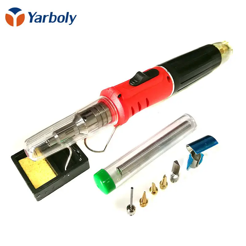 10 in 1 Professional Butane Gas Soldering Iron Kit Welding Kit Torch HS