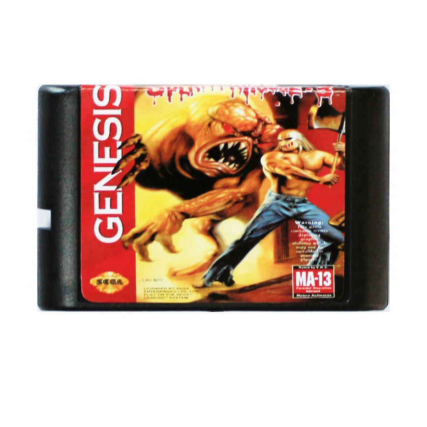 Splatter House 3 16 бит MD игровая карта для Sega Mega Drive SEGA Genesis|Картриджи| |