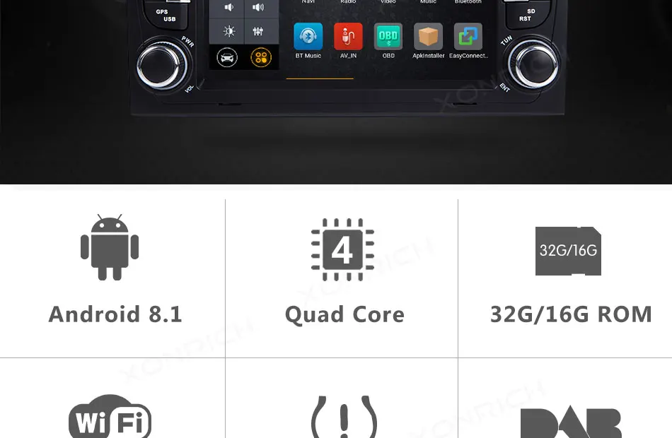 Excellent Xonrich 2 Din Android 8.1 Car Multimedia Player for Audi A4 S4 B6 B7 RS4 8E 8H 8F B9 Seat Exeo 2002-2008 GPS DVD AutoRadio BT 4G 1 Excellent Xonrich 2 Din Android 8.1 Car Multimedia Player for Audi A4 S4 B6 B7 RS4 8E 8H 8F B9 Seat Exeo 2002-2008 GPS DVD AutoRadio BT 4G 1