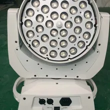 8 шт./лот IP рейтинг led перемещение головы 36 шт.* 18 Вт 6 в 1 RGBWA UV светодиод зум перемещение головы мыть dj оборудование с белого цвета dmx сценический