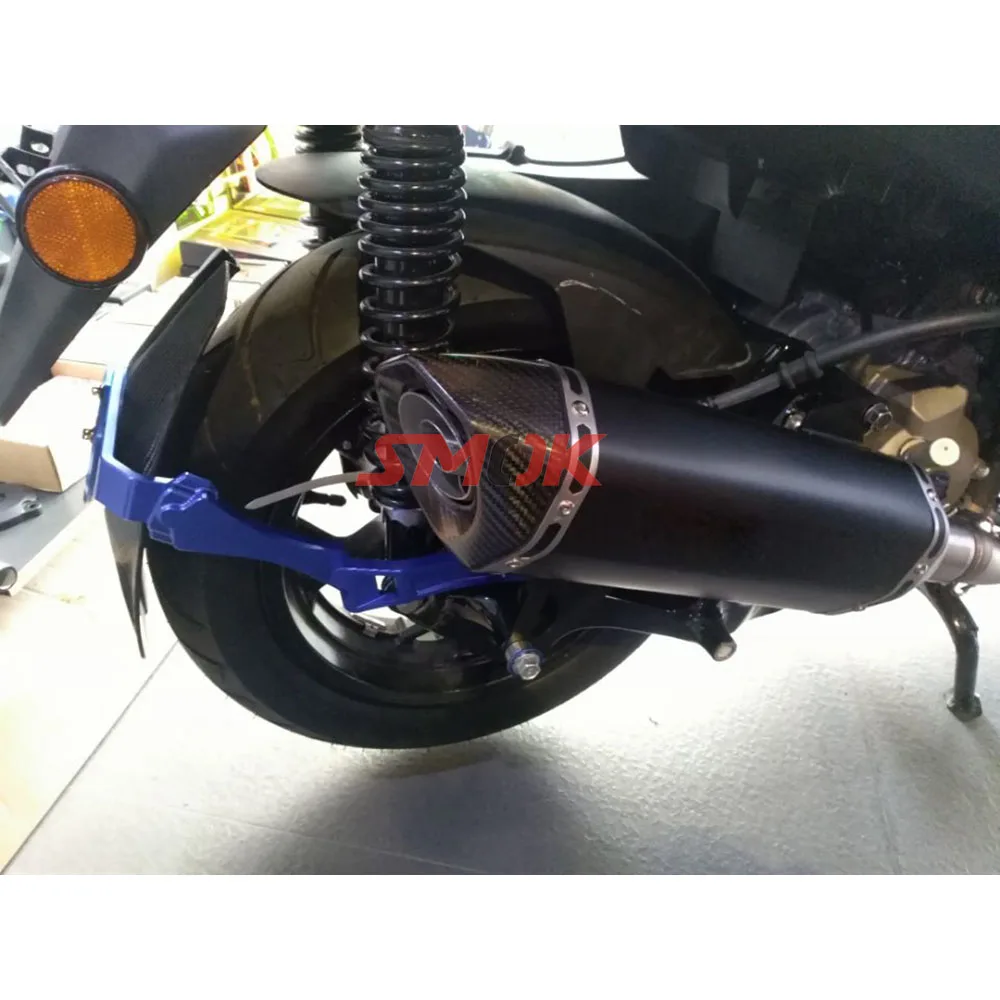 SMOK Motorcycle Scooter Carbon Fiber Rear Fender Splash Mud Dust Guard Mudguards For Yamaha Xmax 300 X-max 300 Xmax300 2017 2018 (3)
