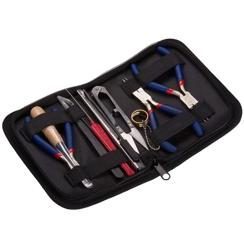 

Jewelry Tool Kit Diy Tools Set Equipment For Jewelry Making Repair With Plies Scissor Beading Tweezers And Pins,10Pcs/Set