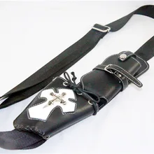 Панк новая Готическая сумка на плечо в стиле ретро для мужчин и женщин индивидуальная поясная сумка Мода заклепки путешествия Панк поясная сумка для девочек-подростков B