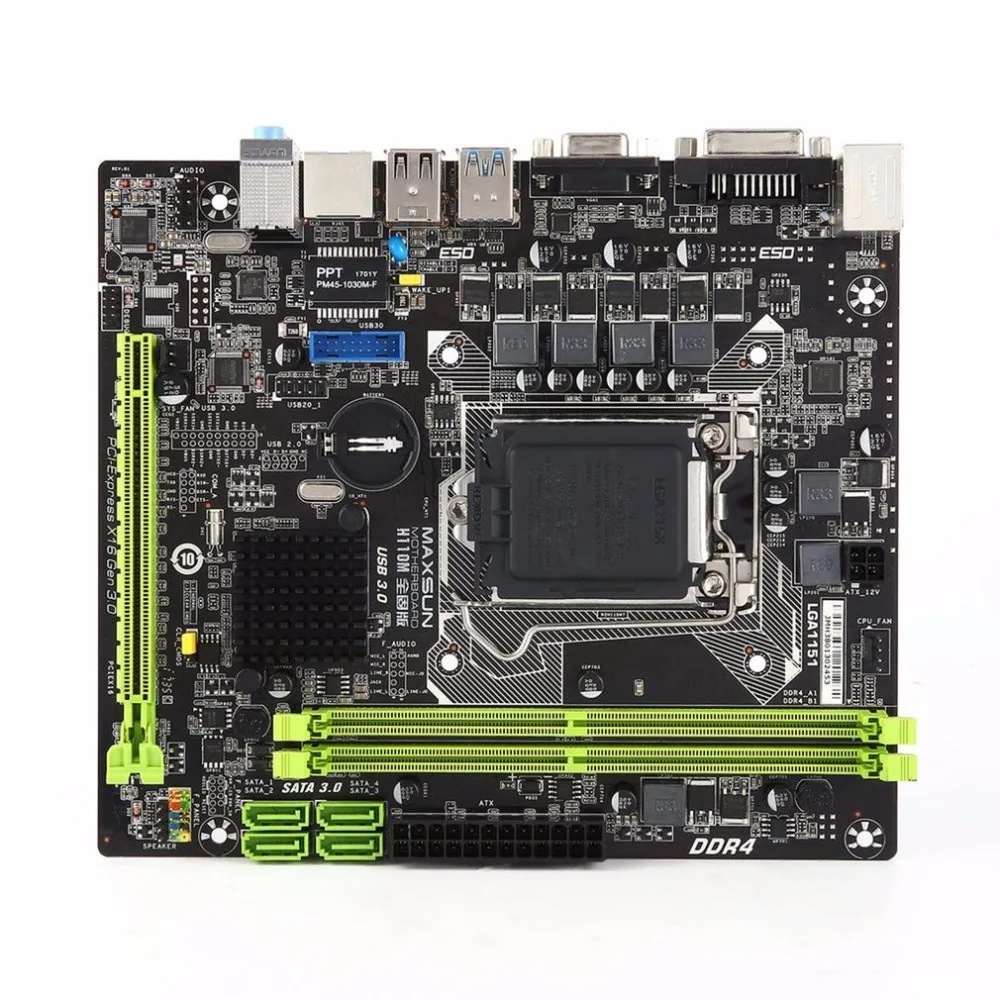 

Computer Motherboard USB Faster Data Rates 6Gb/s Professional DIGI+ Digital Power Control DDR4-2133 Memory Support Dual Channel