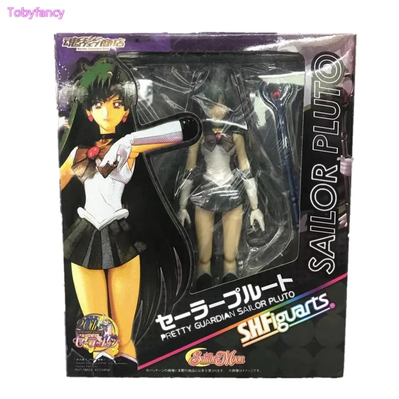 

Pretty Guardian Sailor Moon Pluto SHFigurts PVC Action Figure SHF Sailor Collectible Model Toys Doll Gifts