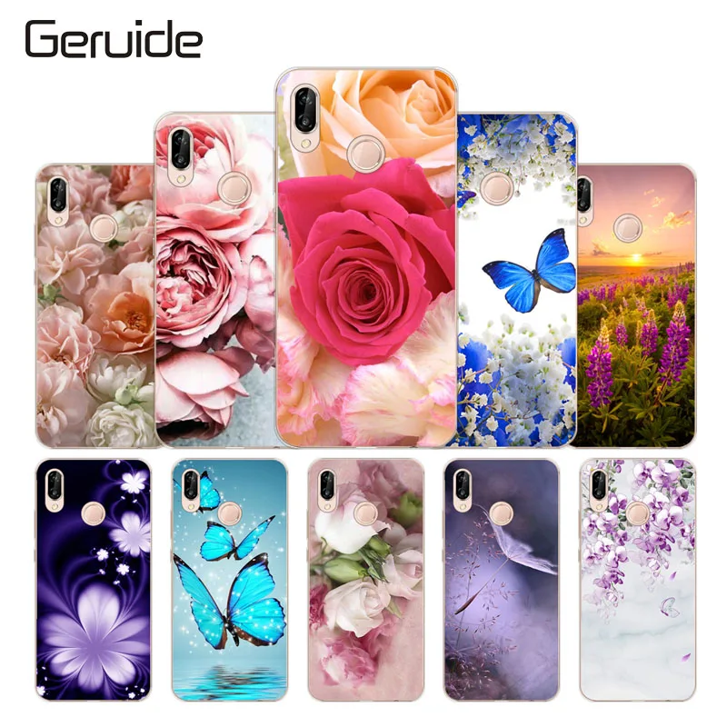 

5.84" Huawei P20 Lite Case Cover Soft Silicon TPU Case for Huawei P20 Lite Back Protective Phone Case Huawei P20 Lite Coque