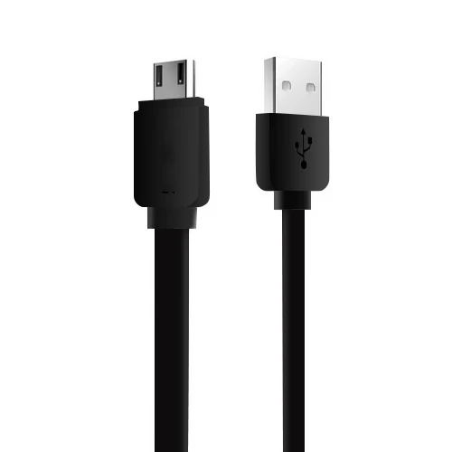 Плоский USB кабель для iPhone, GUSGU кабель для мобильного телефона для iPhone 2.1A зарядный usb-кабель для iPhone iPad кабель для зарядного устройства - Цвет: Black