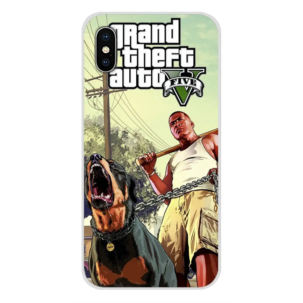 Прозрачные мягкие чехлы для Samsung Galaxy A3 A5 A7 J1 J2 J3 J5 J7 2015 2016 2017 GTA San принтер Grand Theft Auto 5