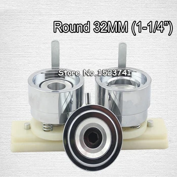 

1-1/4"(32mm) DIY Interchangeable Die Moulds For Pro Button Maker Badge Machine Free shipping