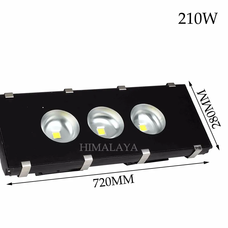 Toika 2 шт./лот 80 Вт 100 Вт 160 Вт 210 Вт 240 Вт прожектор Наружное освещение лампы Водонепроницаемый IP65 рекламы освещение