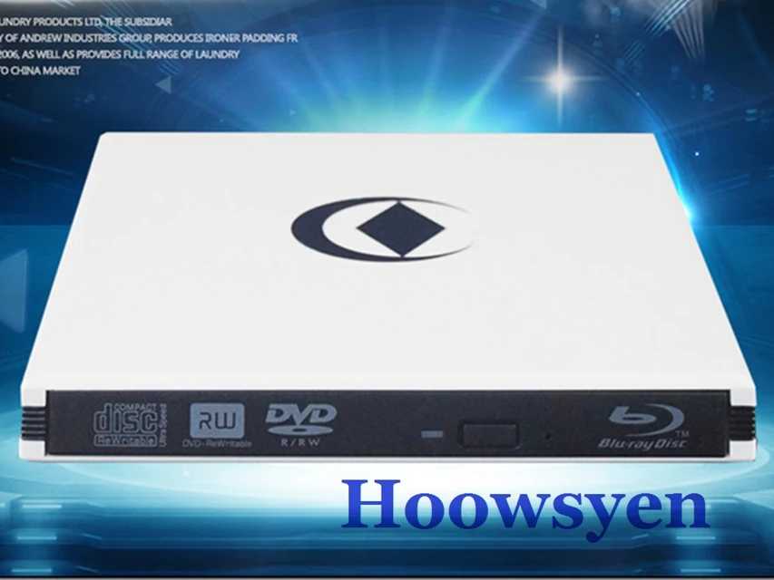 New external USB interface Blu ray high definition Blu ray
