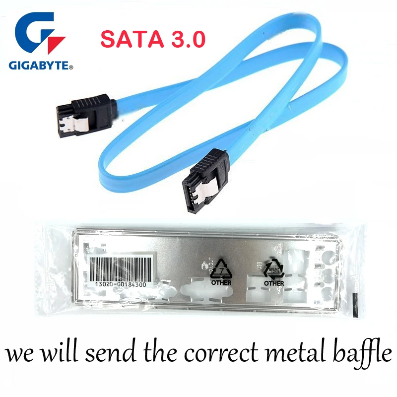 Оригинальная Материнская плата Gigabyte GA-H61M-S1 LGA 1155 DDR3 16G H61 H61M S1 настольная материнская плата SATA II используемая системная плата