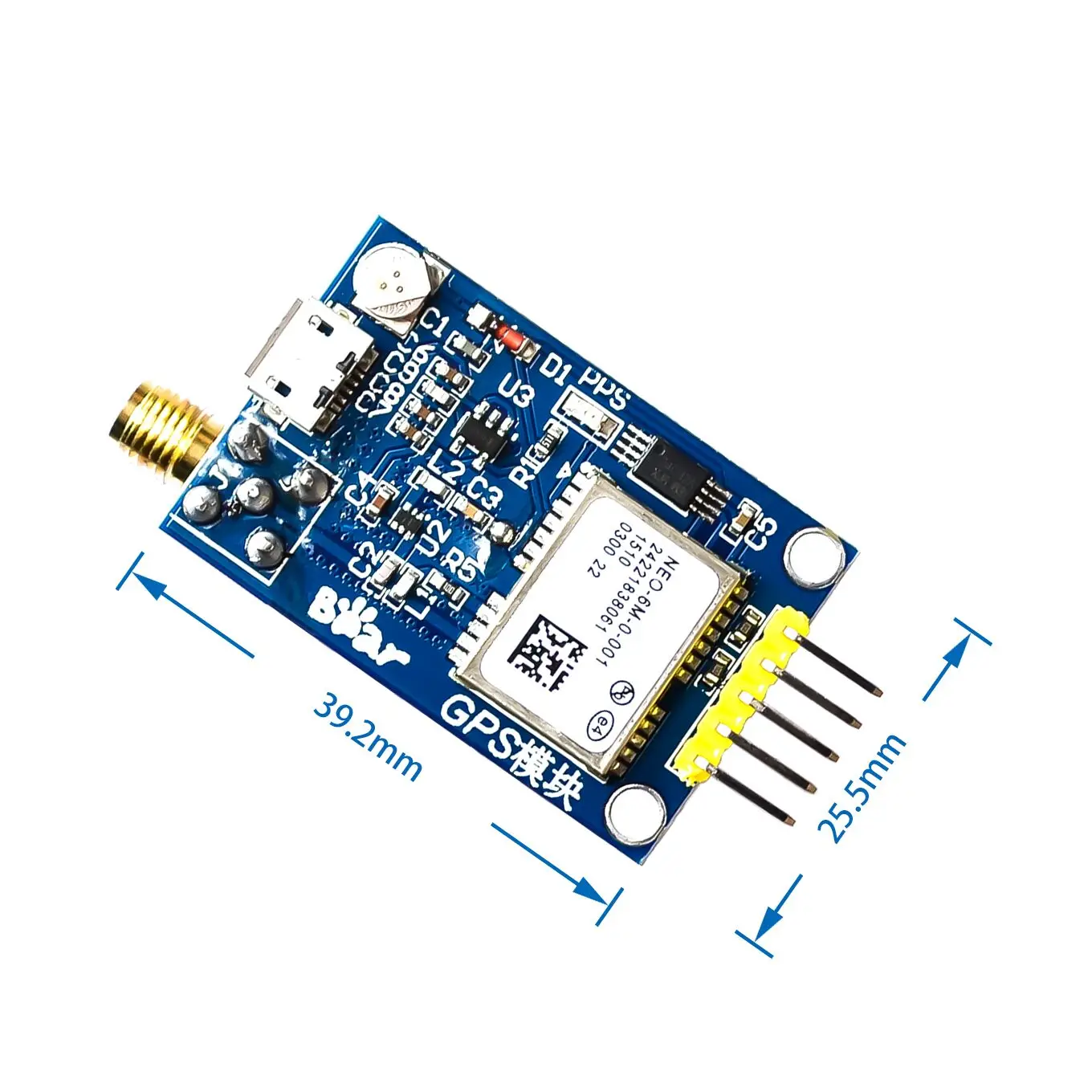 NEO 6M GPS модуль 6MV2 NEO6MV2 с EEPROM APM2.5 антенна для MWC/AeroQuad управления полетом