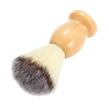 Мужская щетка для бритья с деревянной ручкой нейлоновая для мужчин расчистка борода Профессиональная парикмахерская Чистящая Бритва для лица инструмент для бритья