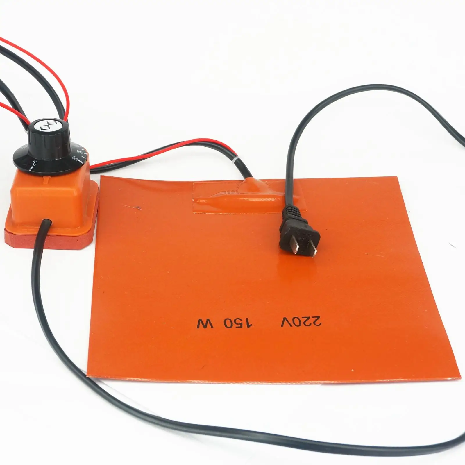 220x220mm 150W 220V Silicon heater LCD Screen Separator with rotary knob thermostat
